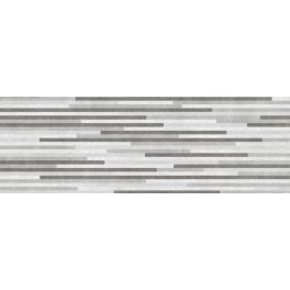   60x20 CEMENTI matt szürke dekor fali csempe, falburkoló ZBD 62081